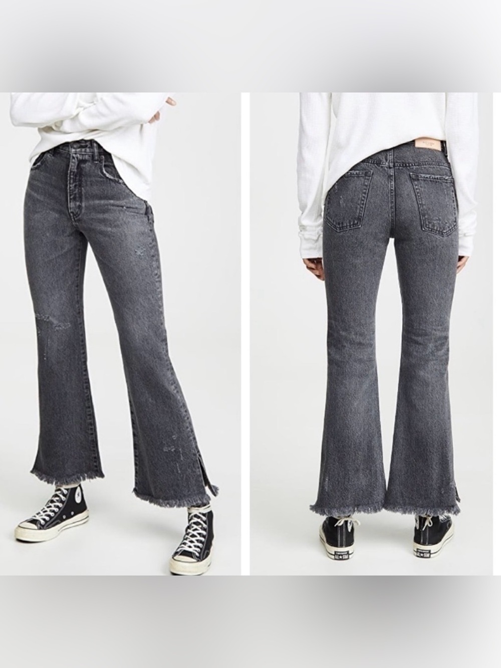 Moussy Vintage Jeans Women’s Size 24 High Rise Kick Crop like new